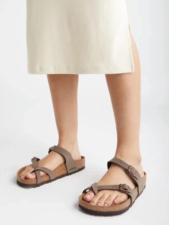 Birkenstock Shoes - Birkenstock Mayari Sandals in Mocha (Brown) Size EU 39